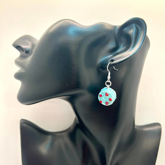 Birthday Cake Earrings - Party Earrings - Cake Accessories - Baker Earrings - Picture 6 of 9